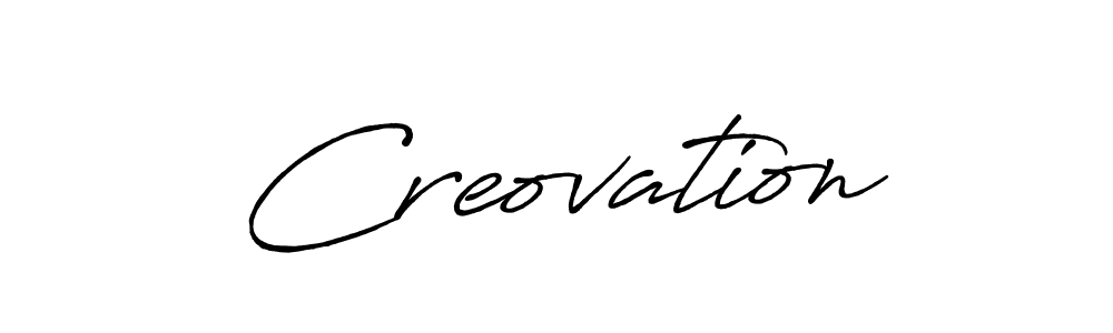 Antro_Vectra_Bolder is a professional signature style that is perfect for those who want to add a touch of class to their signature. It is also a great choice for those who want to make their signature more unique. Get Creovation name to fancy signature for free. Creovation signature style 7 images and pictures png