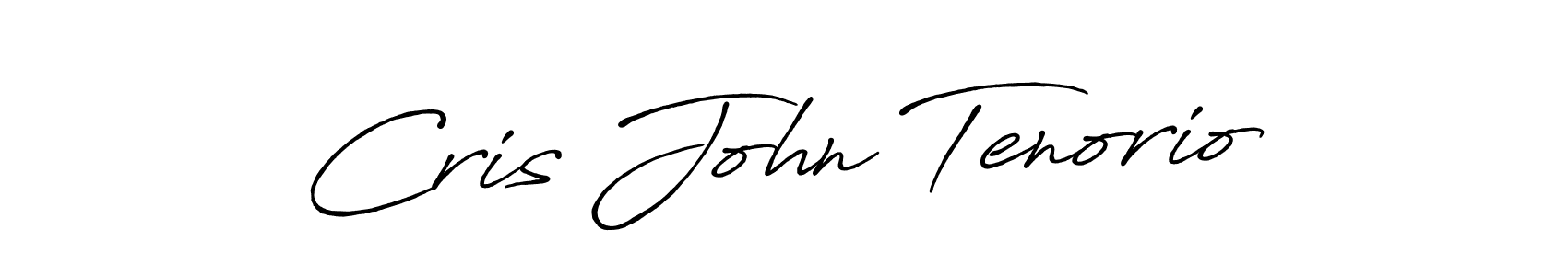 The best way (Antro_Vectra_Bolder) to make a short signature is to pick only two or three words in your name. The name Cris John Tenorio include a total of six letters. For converting this name. Cris John Tenorio signature style 7 images and pictures png