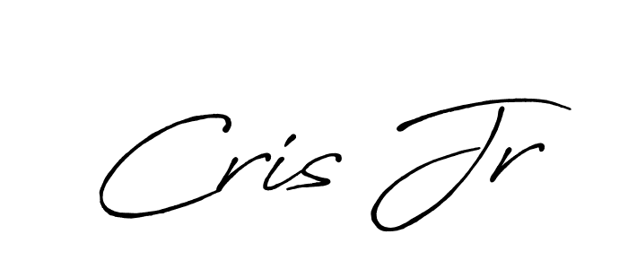 if you are searching for the best signature style for your name Cris Jr. so please give up your signature search. here we have designed multiple signature styles  using Antro_Vectra_Bolder. Cris Jr signature style 7 images and pictures png