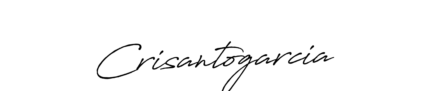 Use a signature maker to create a handwritten signature online. With this signature software, you can design (Antro_Vectra_Bolder) your own signature for name Crisantogarcia. Crisantogarcia signature style 7 images and pictures png