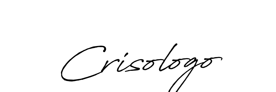 Also we have Crisologo name is the best signature style. Create professional handwritten signature collection using Antro_Vectra_Bolder autograph style. Crisologo signature style 7 images and pictures png