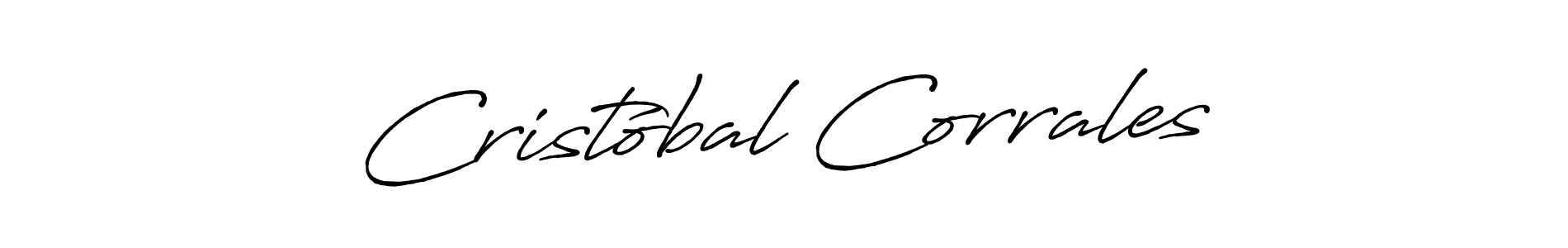 Also You can easily find your signature by using the search form. We will create Cristóbal Corrales name handwritten signature images for you free of cost using Antro_Vectra_Bolder sign style. Cristóbal Corrales signature style 7 images and pictures png