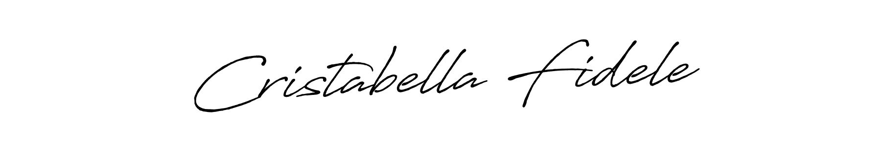 The best way (Antro_Vectra_Bolder) to make a short signature is to pick only two or three words in your name. The name Cristabella Fidele include a total of six letters. For converting this name. Cristabella Fidele signature style 7 images and pictures png