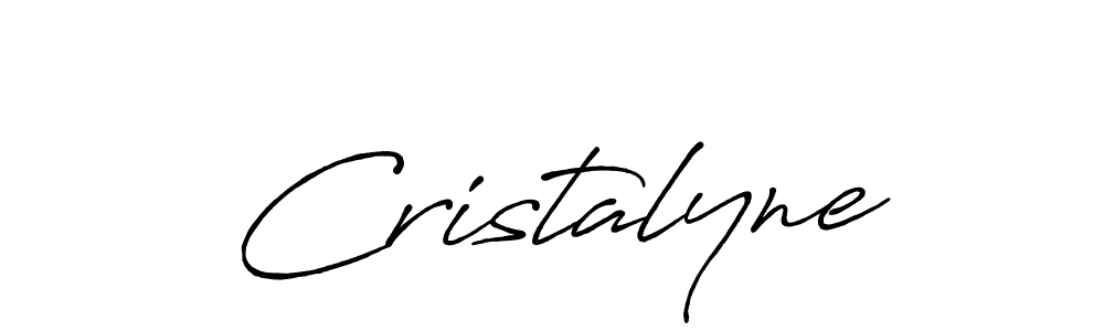 How to make Cristalyne name signature. Use Antro_Vectra_Bolder style for creating short signs online. This is the latest handwritten sign. Cristalyne signature style 7 images and pictures png