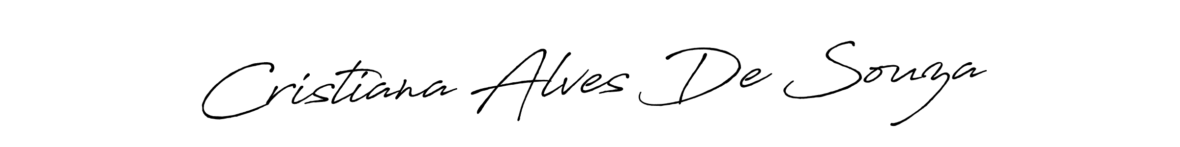 Also You can easily find your signature by using the search form. We will create Cristiana Alves De Souza name handwritten signature images for you free of cost using Antro_Vectra_Bolder sign style. Cristiana Alves De Souza signature style 7 images and pictures png