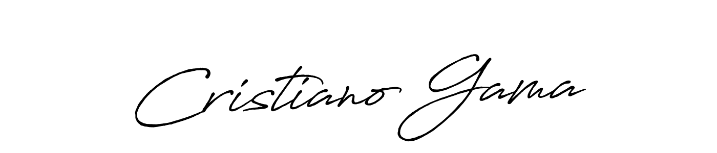 Also we have Cristiano Gama name is the best signature style. Create professional handwritten signature collection using Antro_Vectra_Bolder autograph style. Cristiano Gama signature style 7 images and pictures png