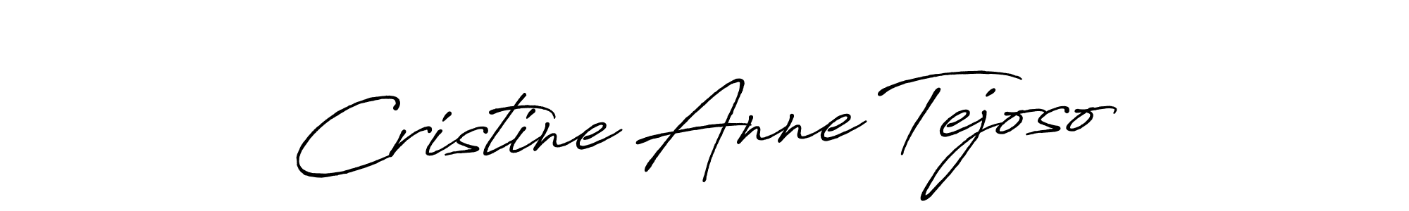 Make a beautiful signature design for name Cristine Anne Tejoso. Use this online signature maker to create a handwritten signature for free. Cristine Anne Tejoso signature style 7 images and pictures png