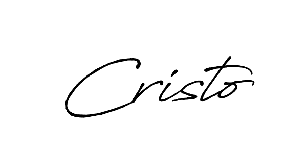 The best way (Antro_Vectra_Bolder) to make a short signature is to pick only two or three words in your name. The name Cristo include a total of six letters. For converting this name. Cristo signature style 7 images and pictures png