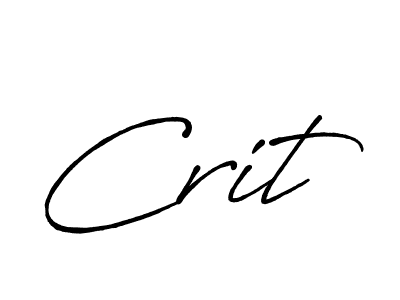 Antro_Vectra_Bolder is a professional signature style that is perfect for those who want to add a touch of class to their signature. It is also a great choice for those who want to make their signature more unique. Get Crit name to fancy signature for free. Crit signature style 7 images and pictures png