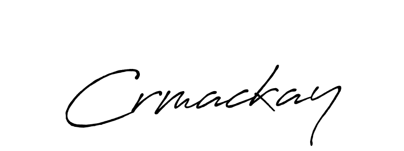 Crmackay stylish signature style. Best Handwritten Sign (Antro_Vectra_Bolder) for my name. Handwritten Signature Collection Ideas for my name Crmackay. Crmackay signature style 7 images and pictures png