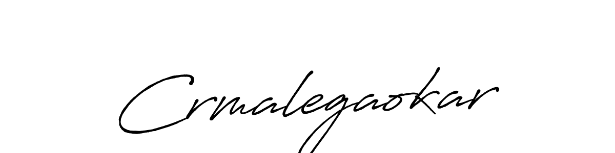Also You can easily find your signature by using the search form. We will create Crmalegaokar name handwritten signature images for you free of cost using Antro_Vectra_Bolder sign style. Crmalegaokar signature style 7 images and pictures png