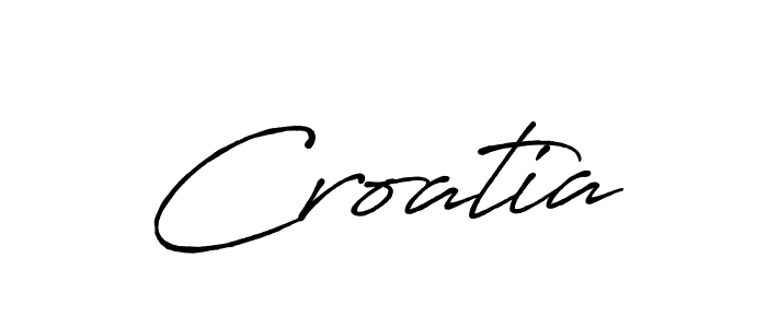 You should practise on your own different ways (Antro_Vectra_Bolder) to write your name (Croatia) in signature. don't let someone else do it for you. Croatia signature style 7 images and pictures png