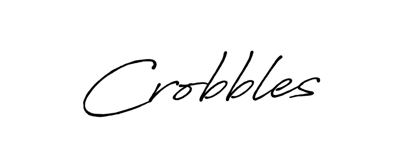 Also we have Crobbles name is the best signature style. Create professional handwritten signature collection using Antro_Vectra_Bolder autograph style. Crobbles signature style 7 images and pictures png