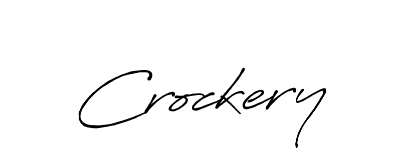 Make a short Crockery signature style. Manage your documents anywhere anytime using Antro_Vectra_Bolder. Create and add eSignatures, submit forms, share and send files easily. Crockery signature style 7 images and pictures png