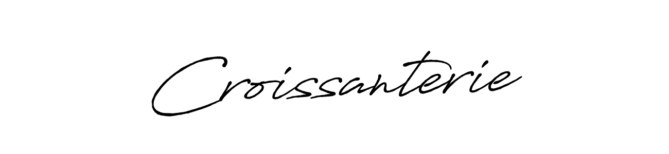 Antro_Vectra_Bolder is a professional signature style that is perfect for those who want to add a touch of class to their signature. It is also a great choice for those who want to make their signature more unique. Get Croissanterie name to fancy signature for free. Croissanterie signature style 7 images and pictures png