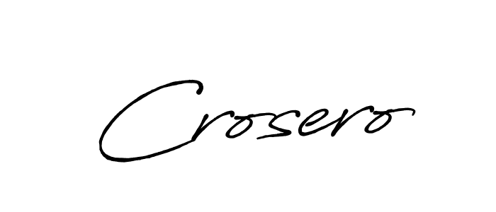 See photos of Crosero official signature by Spectra . Check more albums & portfolios. Read reviews & check more about Antro_Vectra_Bolder font. Crosero signature style 7 images and pictures png
