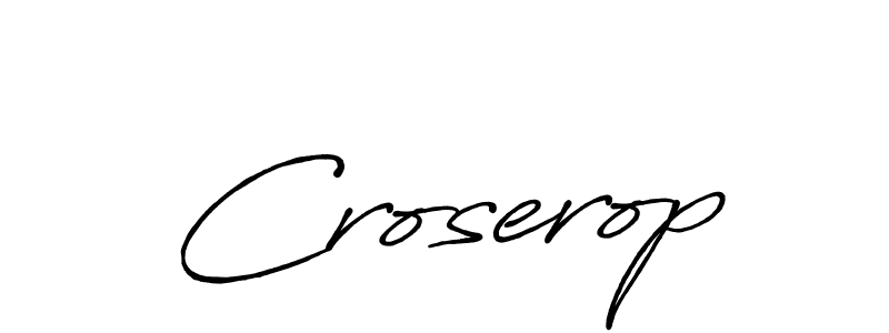How to Draw Croserop signature style? Antro_Vectra_Bolder is a latest design signature styles for name Croserop. Croserop signature style 7 images and pictures png