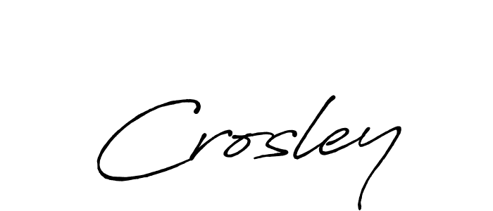 It looks lik you need a new signature style for name Crosley. Design unique handwritten (Antro_Vectra_Bolder) signature with our free signature maker in just a few clicks. Crosley signature style 7 images and pictures png