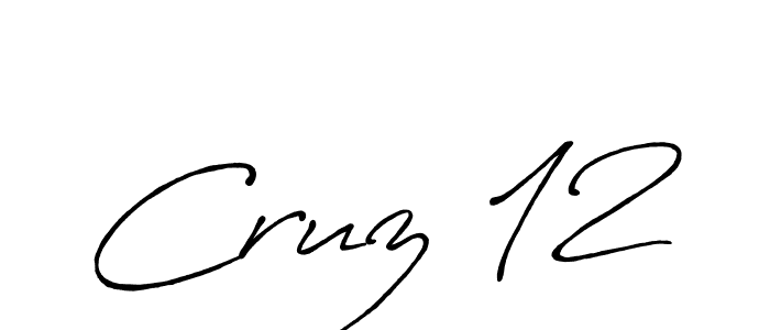 Also we have Cruz 12 name is the best signature style. Create professional handwritten signature collection using Antro_Vectra_Bolder autograph style. Cruz 12 signature style 7 images and pictures png