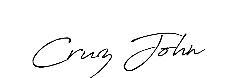 You should practise on your own different ways (Antro_Vectra_Bolder) to write your name (Cruz John) in signature. don't let someone else do it for you. Cruz John signature style 7 images and pictures png