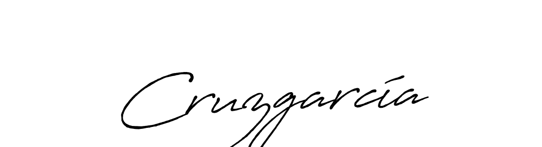 Design your own signature with our free online signature maker. With this signature software, you can create a handwritten (Antro_Vectra_Bolder) signature for name Cruzgarcía. Cruzgarcía signature style 7 images and pictures png