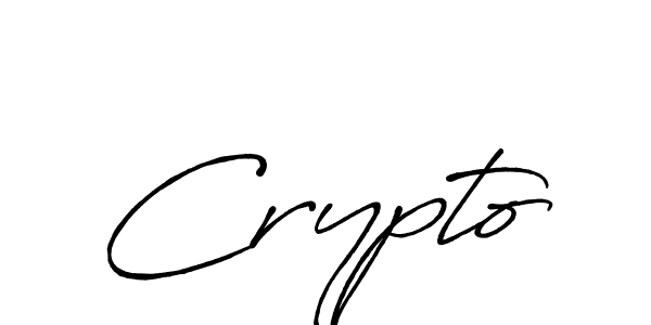 Also You can easily find your signature by using the search form. We will create Crypto name handwritten signature images for you free of cost using Antro_Vectra_Bolder sign style. Crypto signature style 7 images and pictures png