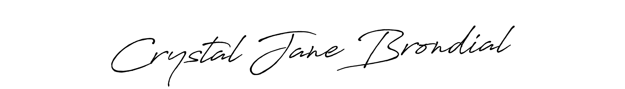 Also You can easily find your signature by using the search form. We will create Crystal Jane Brondial name handwritten signature images for you free of cost using Antro_Vectra_Bolder sign style. Crystal Jane Brondial signature style 7 images and pictures png