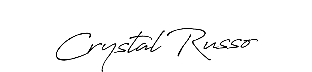 Make a beautiful signature design for name Crystal Russo. Use this online signature maker to create a handwritten signature for free. Crystal Russo signature style 7 images and pictures png