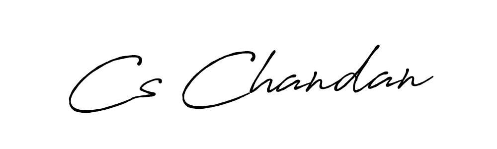 How to Draw Cs Chandan signature style? Antro_Vectra_Bolder is a latest design signature styles for name Cs Chandan. Cs Chandan signature style 7 images and pictures png