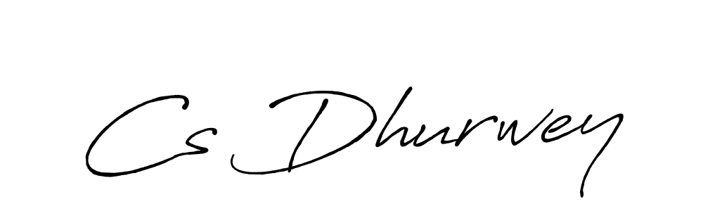 Similarly Antro_Vectra_Bolder is the best handwritten signature design. Signature creator online .You can use it as an online autograph creator for name Cs Dhurwey. Cs Dhurwey signature style 7 images and pictures png