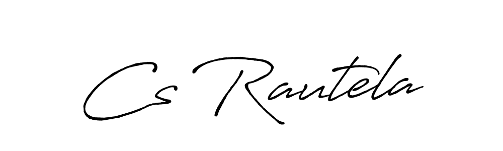 The best way (Antro_Vectra_Bolder) to make a short signature is to pick only two or three words in your name. The name Cs Rautela include a total of six letters. For converting this name. Cs Rautela signature style 7 images and pictures png