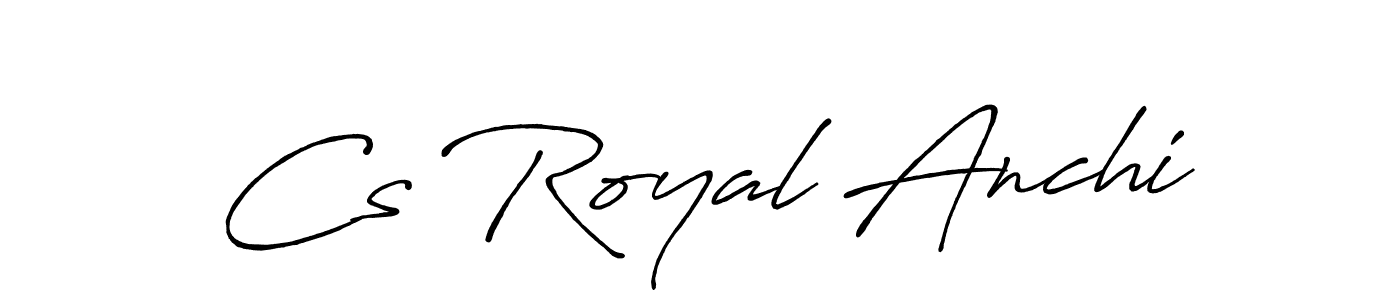 Here are the top 10 professional signature styles for the name Cs Royal Anchi. These are the best autograph styles you can use for your name. Cs Royal Anchi signature style 7 images and pictures png