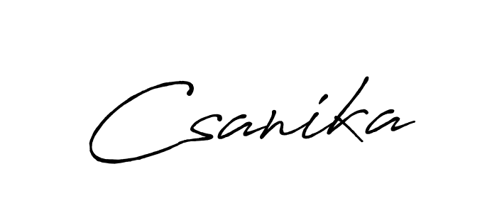 Best and Professional Signature Style for Csanika. Antro_Vectra_Bolder Best Signature Style Collection. Csanika signature style 7 images and pictures png