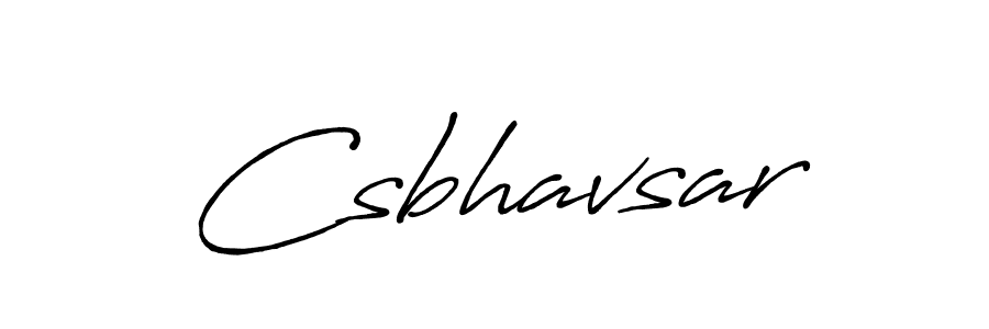 Csbhavsar stylish signature style. Best Handwritten Sign (Antro_Vectra_Bolder) for my name. Handwritten Signature Collection Ideas for my name Csbhavsar. Csbhavsar signature style 7 images and pictures png