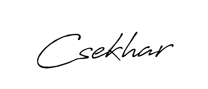 Once you've used our free online signature maker to create your best signature Antro_Vectra_Bolder style, it's time to enjoy all of the benefits that Csekhar name signing documents. Csekhar signature style 7 images and pictures png