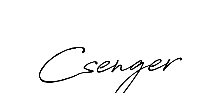 Make a beautiful signature design for name Csenger. Use this online signature maker to create a handwritten signature for free. Csenger signature style 7 images and pictures png
