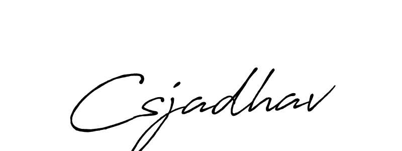 This is the best signature style for the Csjadhav name. Also you like these signature font (Antro_Vectra_Bolder). Mix name signature. Csjadhav signature style 7 images and pictures png