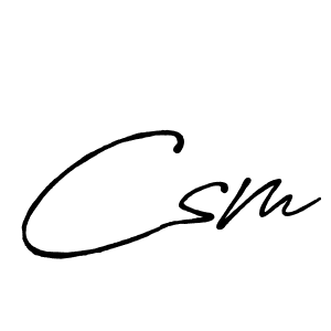 Best and Professional Signature Style for Csm. Antro_Vectra_Bolder Best Signature Style Collection. Csm signature style 7 images and pictures png