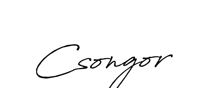 How to Draw Csongor signature style? Antro_Vectra_Bolder is a latest design signature styles for name Csongor. Csongor signature style 7 images and pictures png