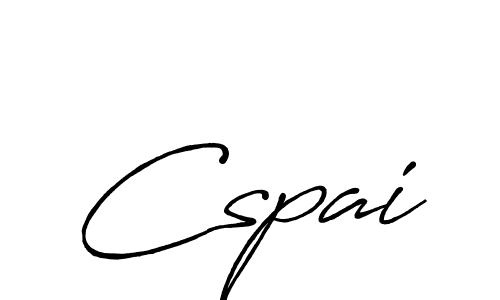 Also we have Cspai name is the best signature style. Create professional handwritten signature collection using Antro_Vectra_Bolder autograph style. Cspai signature style 7 images and pictures png