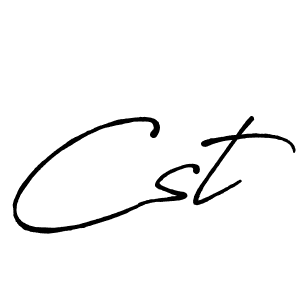 Similarly Antro_Vectra_Bolder is the best handwritten signature design. Signature creator online .You can use it as an online autograph creator for name Cst. Cst signature style 7 images and pictures png