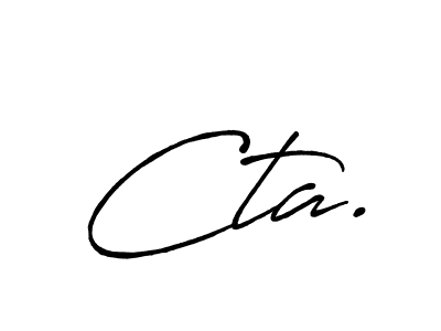 See photos of Cta. official signature by Spectra . Check more albums & portfolios. Read reviews & check more about Antro_Vectra_Bolder font. Cta. signature style 7 images and pictures png