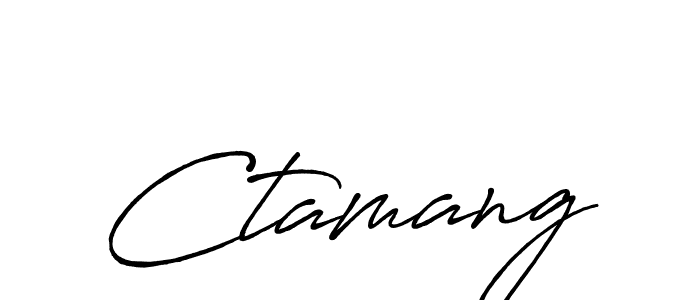 It looks lik you need a new signature style for name Ctamang. Design unique handwritten (Antro_Vectra_Bolder) signature with our free signature maker in just a few clicks. Ctamang signature style 7 images and pictures png