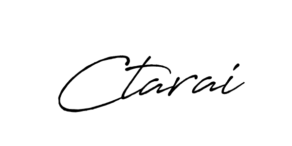 Design your own signature with our free online signature maker. With this signature software, you can create a handwritten (Antro_Vectra_Bolder) signature for name Ctarai. Ctarai signature style 7 images and pictures png