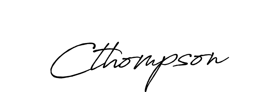 Best and Professional Signature Style for Cthompson. Antro_Vectra_Bolder Best Signature Style Collection. Cthompson signature style 7 images and pictures png