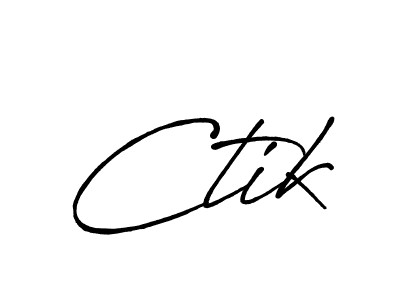 Make a short Ctik signature style. Manage your documents anywhere anytime using Antro_Vectra_Bolder. Create and add eSignatures, submit forms, share and send files easily. Ctik signature style 7 images and pictures png