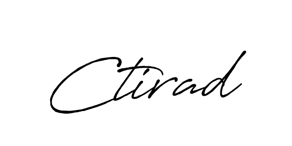 Antro_Vectra_Bolder is a professional signature style that is perfect for those who want to add a touch of class to their signature. It is also a great choice for those who want to make their signature more unique. Get Ctirad name to fancy signature for free. Ctirad signature style 7 images and pictures png