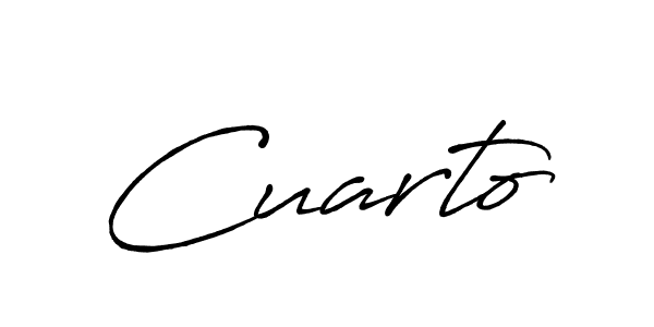 Make a beautiful signature design for name Cuarto. Use this online signature maker to create a handwritten signature for free. Cuarto signature style 7 images and pictures png