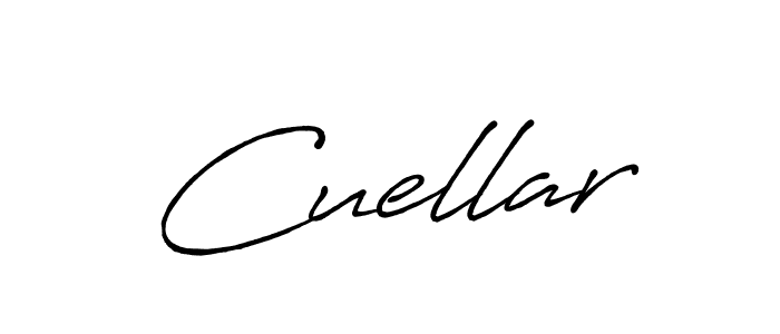 The best way (Antro_Vectra_Bolder) to make a short signature is to pick only two or three words in your name. The name Cuellar include a total of six letters. For converting this name. Cuellar signature style 7 images and pictures png