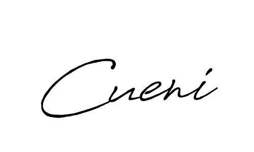 How to make Cueni signature? Antro_Vectra_Bolder is a professional autograph style. Create handwritten signature for Cueni name. Cueni signature style 7 images and pictures png